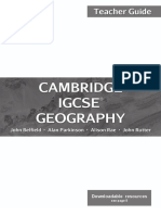 IGCSE Geography Teacher Guide PDF
