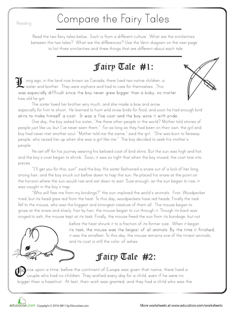 Compare Fairy Tales