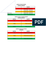 Jadwal Pantry