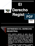 Derecho Registral