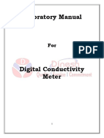 Digital Conductivity Meter Lab Manual