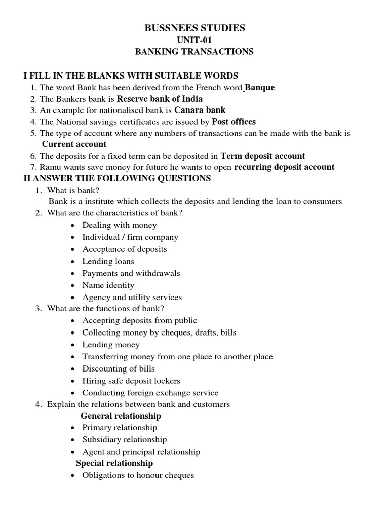 Banking and Entrepreneurship Basics | PDF | Deposit Account | Banks