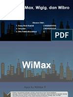 WiMax, WiBro, WiGig