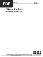 BS ISO 1837 - 2003 Lifting Hooks Nomenclature