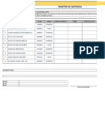 Formato de Asistencia