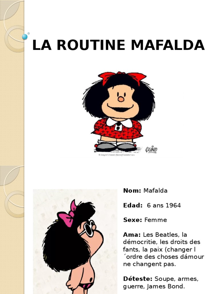 La Routine Mafalda | PDF