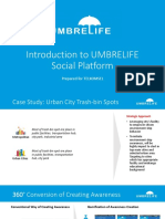 UMBRELIFE social platform case study