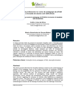 Trabalho (Artigo, Relato de Experiência Ou Resenha)