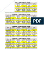 Schedule For 1 Semester (Gr. 12-Mendel) : ST ST ST ST ST