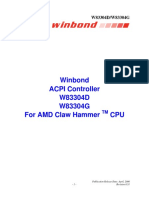 Winbond ACPI Controller W83304D W83304G For AMD Claw Hammer CPU