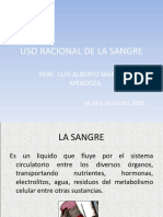 USO RACIONAL DE LA SANGRE.ppt