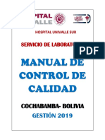 Manual de Control de Calidad 2019 Final - Docxd