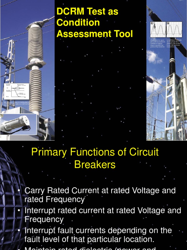 DCRM Test | PDF | Electric Arc | Electrical Engineering