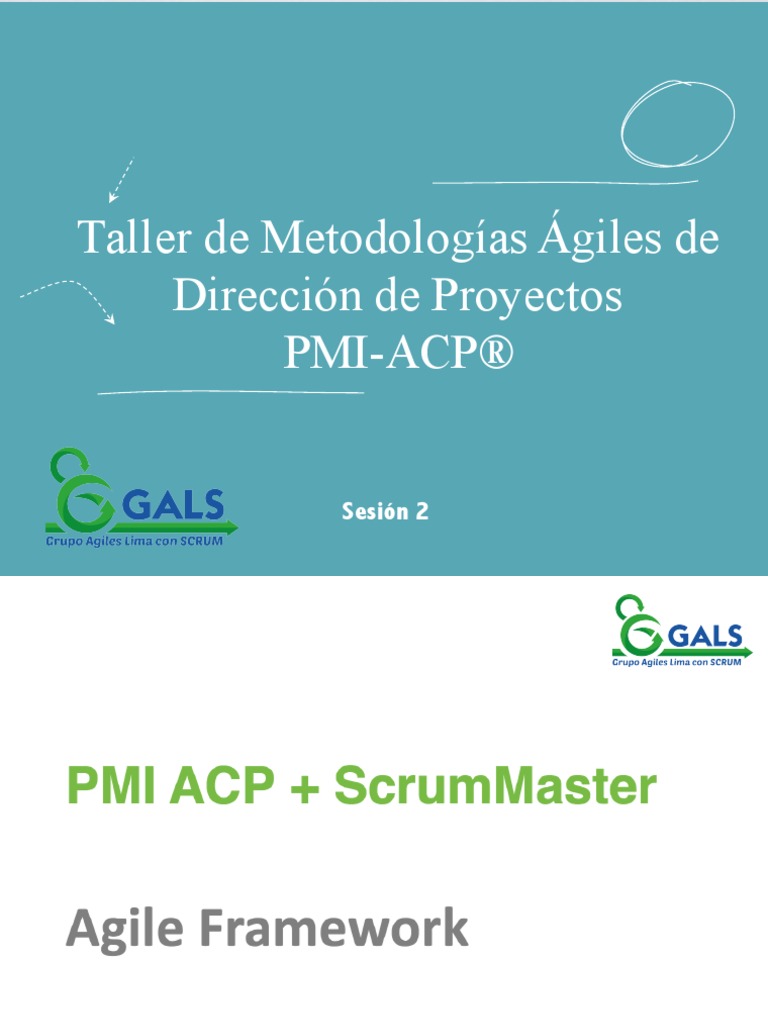 Curso Pmi Acp Cap2 2019 | PDF | Desarrollo Ágil de Software | Software