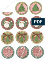 Christmas Cupcake Toppers