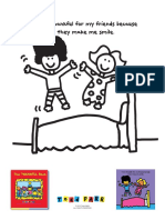 Thankful Book Coloring PDF