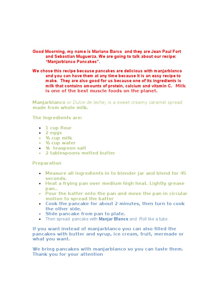 Recipee Corregido3!! | PDF