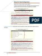 Manual For Token No Registration