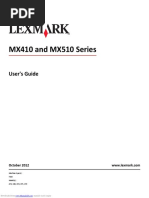 Manual Lexmark MX410