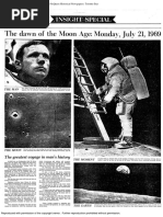 Dawn of the Moon Age in the Toronto Daily Star 