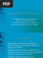 Melhoramento Genetico de Peixes