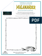 Malamander Activity Kit