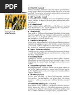 The Best - Deadly Poisons, Ingested or Inhaled