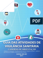 Guia de atividades de vigilância sanitária