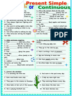 Grammar and verbs practice worksheet