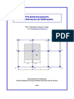 Pré-dimensionamento de estruturas de edifícios