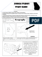 Ga Geography Study Guide 1