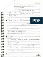 Caderno Componentes I - 1 Área