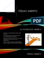 5° PPT Teísmo Abierto PDF