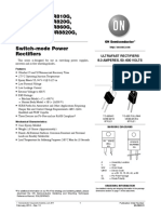 MUR805G, MUR810G, MUR815G, MUR820G, MUR840G, MUR860G, MURF860G, SUR8820G, SUR8840G Switch-Mode Power Rectifiers