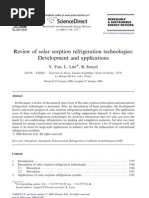 Download Rev of Solar Sorption Refg Technologies by ahmedhand SN41795885 doc pdf
