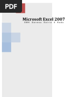 Download Modul Microsoft Excel 2007 by semarbuntung SN41796303 doc pdf