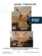 Pikachu Sentado - Pokémon 025 PDF