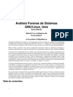 Analisis ForenseGNU  (Linux)