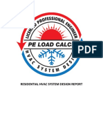 PE Load Calcs LLC Demo Work