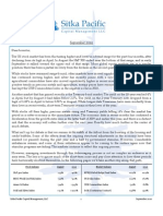 Sitka Pacific Capital Management September 2010 Client Letter