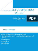 Conduct Competency 20: Roland I Rodriguez