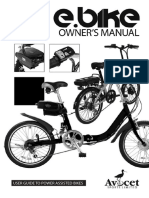 E Bike Owners Manual