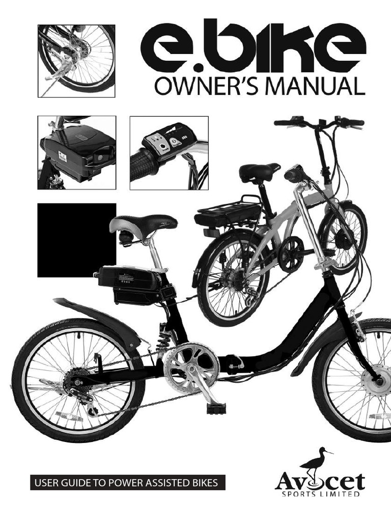 E Bike Owners Manual PDF Tire Battery Charger