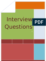 Interview Questions DevRajSainNegi
