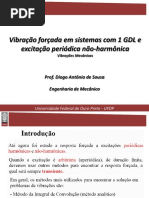 AULA 10 - Vibração Forçada Em Sistemas Com 1 GDL e Excitação Periódica Não-harmônica (2)