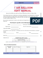 Flight Manual Balloon PDF