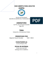 Las Tic y La Formación Docente - Trabajo Final