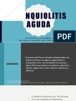 BRONQUIOLITIS AGUDA 