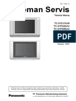 Panasonic TC 21fj10js 21 29fg20ju Fg25ju Fg50ju Chassis Gp41 SM PDF