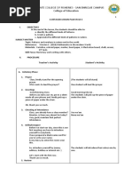 Lesson Plan Patterns